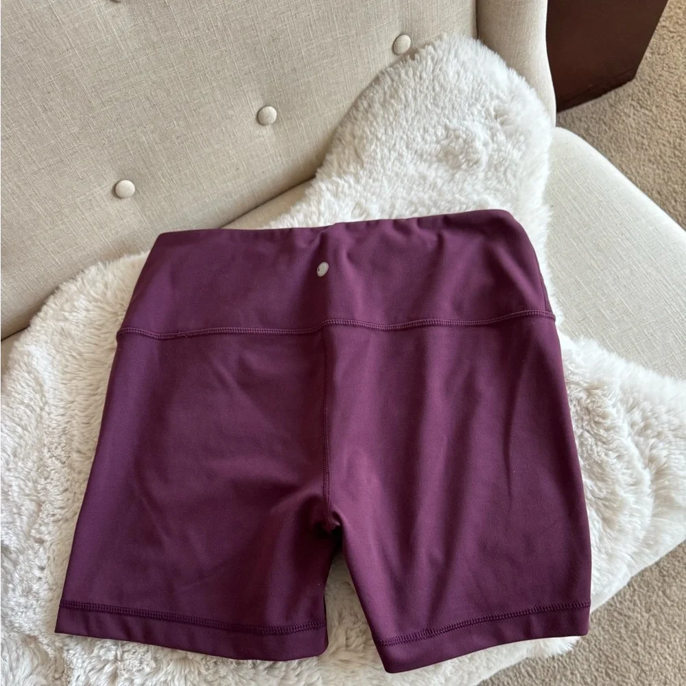 2 Pair of Yogalicious Womens Black and Purple Activewear Shorts - Picture 6 of 7